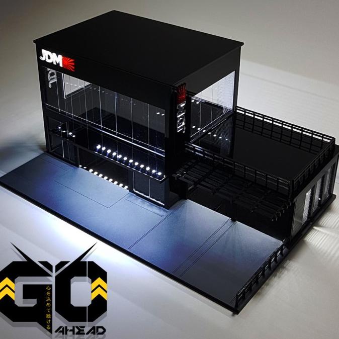 Rumah Diecast / Diorama Diecast / Seri JDM / Ready To Display