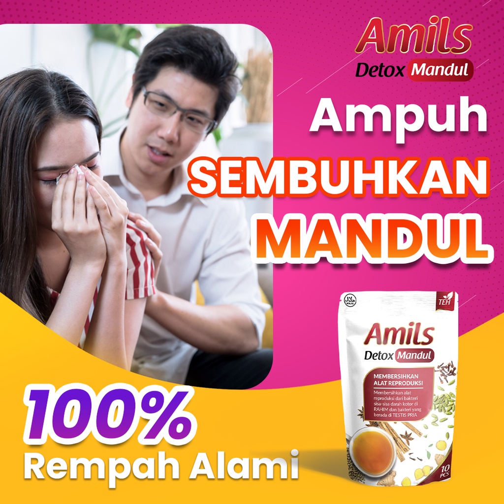 Amils Detox Mandul Promil Menyembuhkan Kemandulan Menyembuhkan Penyakit Kista Menjaga Hormon