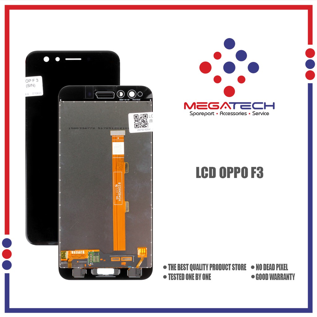 LCD Oppo F3 Fullset Touchscreen