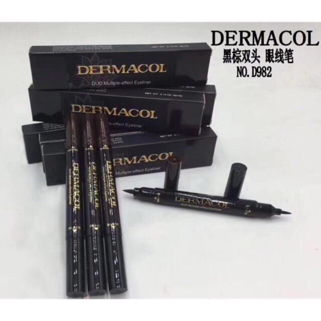 Eyeliner Dermacol 2 in 1 eyeliner Duo Multiple