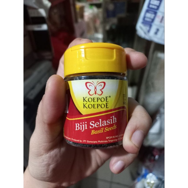 

Biji Selasih cap Kupu-kupu 50g