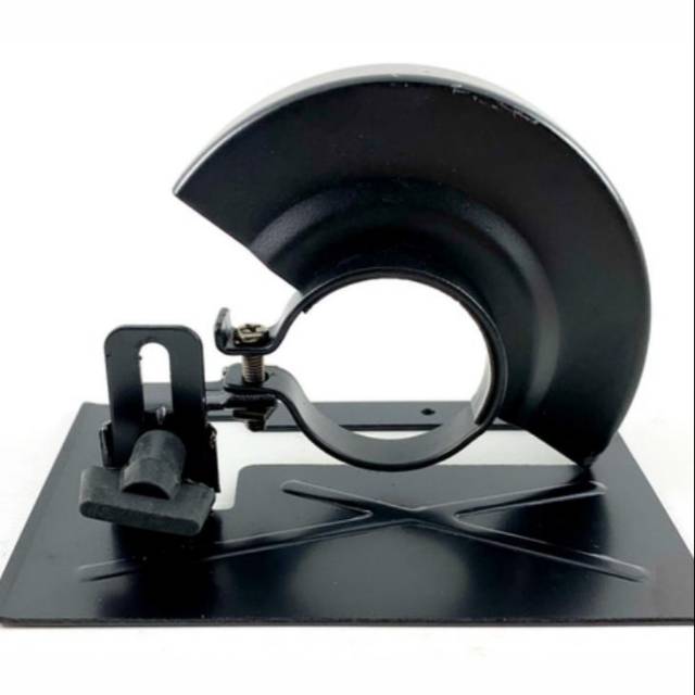 Dudukan gerinda/stand holder with cover pelindung BULL