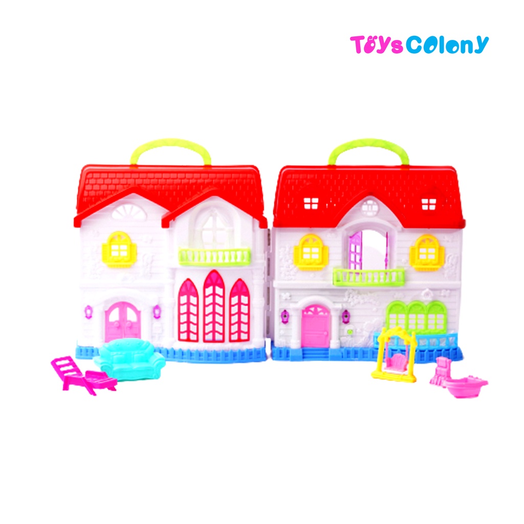 Rumah rumahan Boneka Cute House Mainan Anak 13133