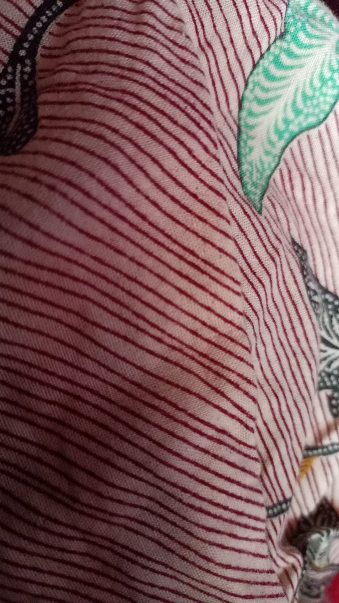 Sdq Kain Batik Cap Garutan Hijau Kain Bahan Batik Cap Hijau Batik Pekalongan