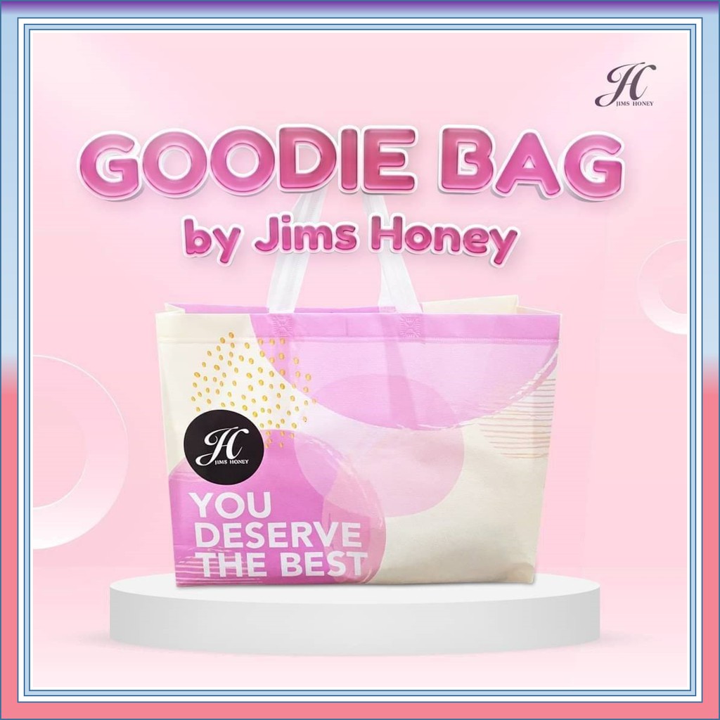 

JIMS HONEY GOODIE BAG Tas Belanja Modis import Ramah Lingkungan Bahan Waterproof