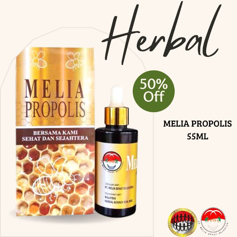 

|ORIGINAL| MELIA PROPOLIS 55ML ASLI 100% - PROPOLIS 55ML PT. MELIA SEHAT SEJAHTERA