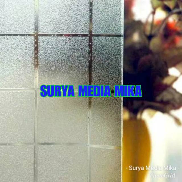 

Stiker Kaca Art Glither Square