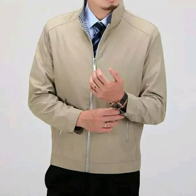 JAKET KANTOR/JAKET PRIA /JAKET SEMI FORMAL /JAKET HARIAN SIMPLE