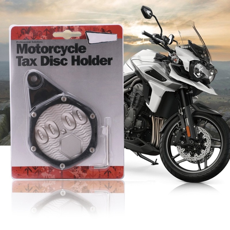 Case Holder Kartu Tax Disk Permit Tahan Air Untuk Skuter Quad-B