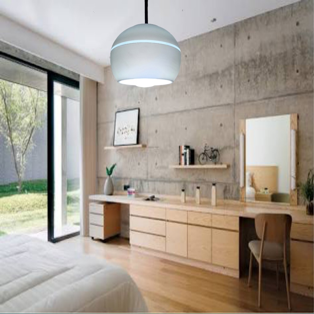 Lampu GANTUNG MINIMALIS UNIK GANTUNG PUTIH