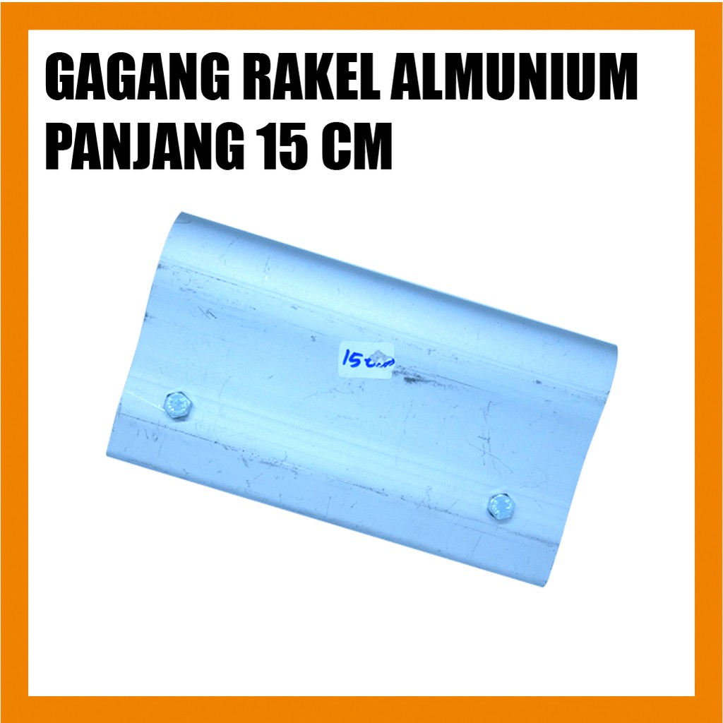Gagang Rakel Sablon Almunium 15 cm