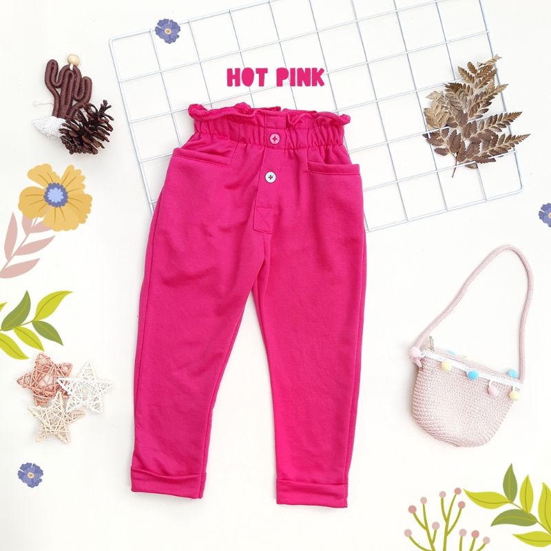 Lolly Pants Celana Panjang Anak Cewek Size SML XL XXL Untuk Anak Usia 1 sd 7 Tahun Celana Anak Cewek