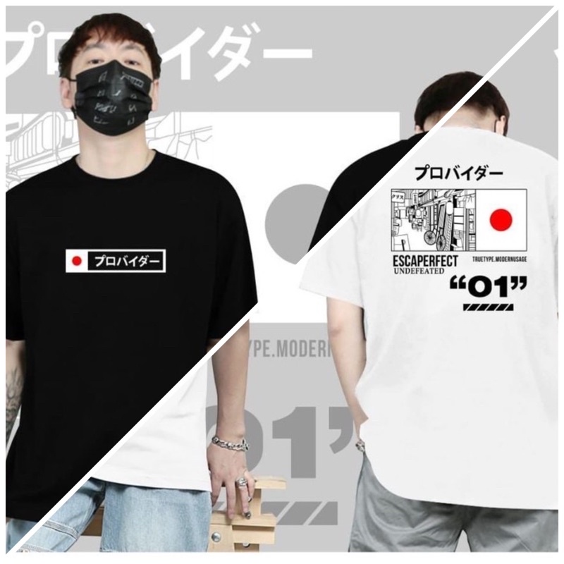 BAJU TSHIRT KAOS DISTRO ESCAPERFECT JAPAN 01 / ATASAN PRIA / T-SHIRT PRIA