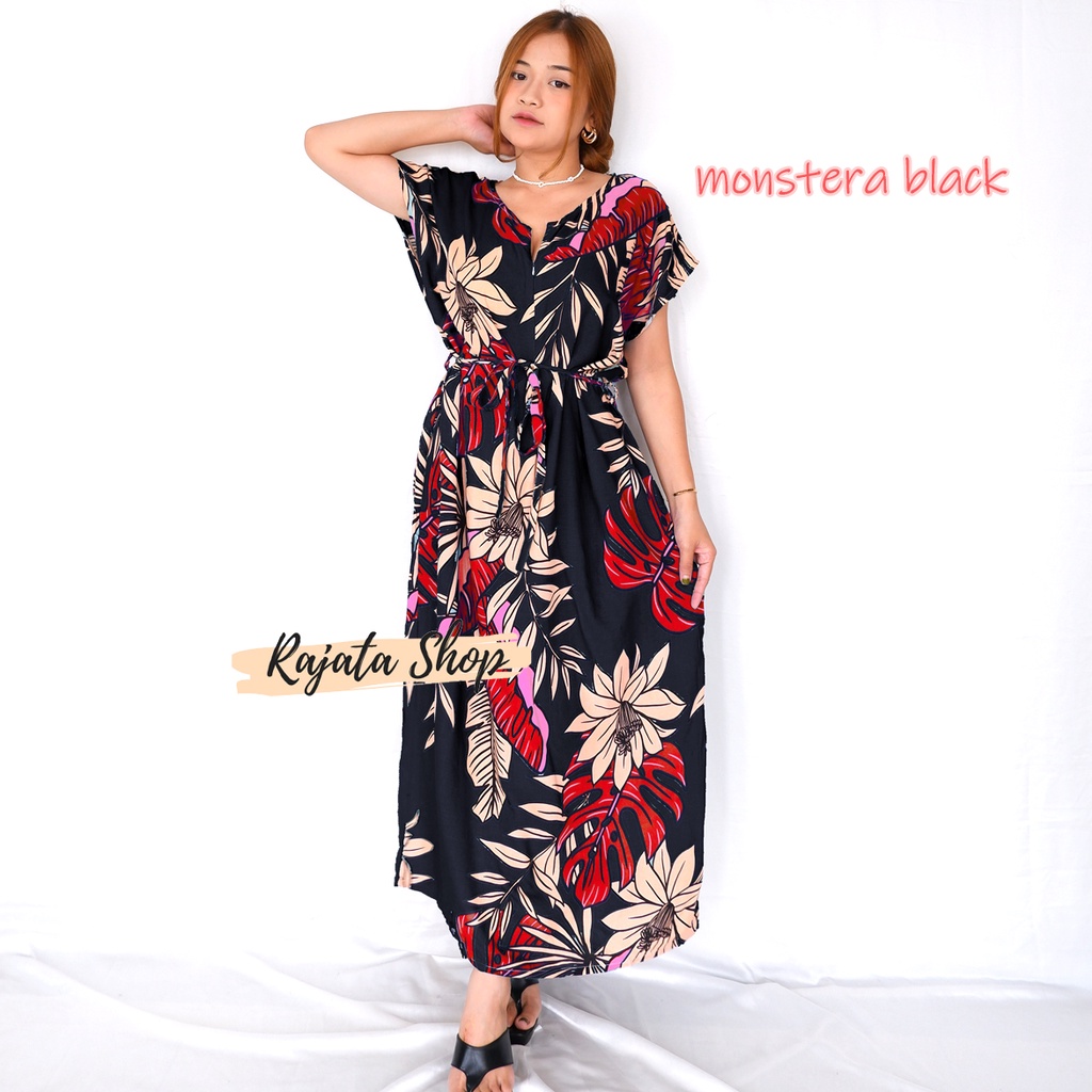 DASTER BALI BUSUI SEMATA KAKI-DTL MONSTERA BLACK