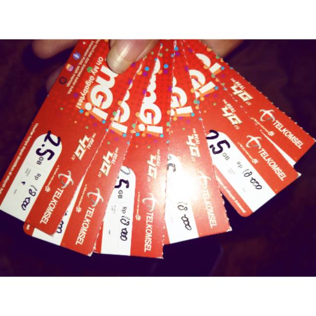 Voucer Data INTERNET TELKOMSEL 2,5GB