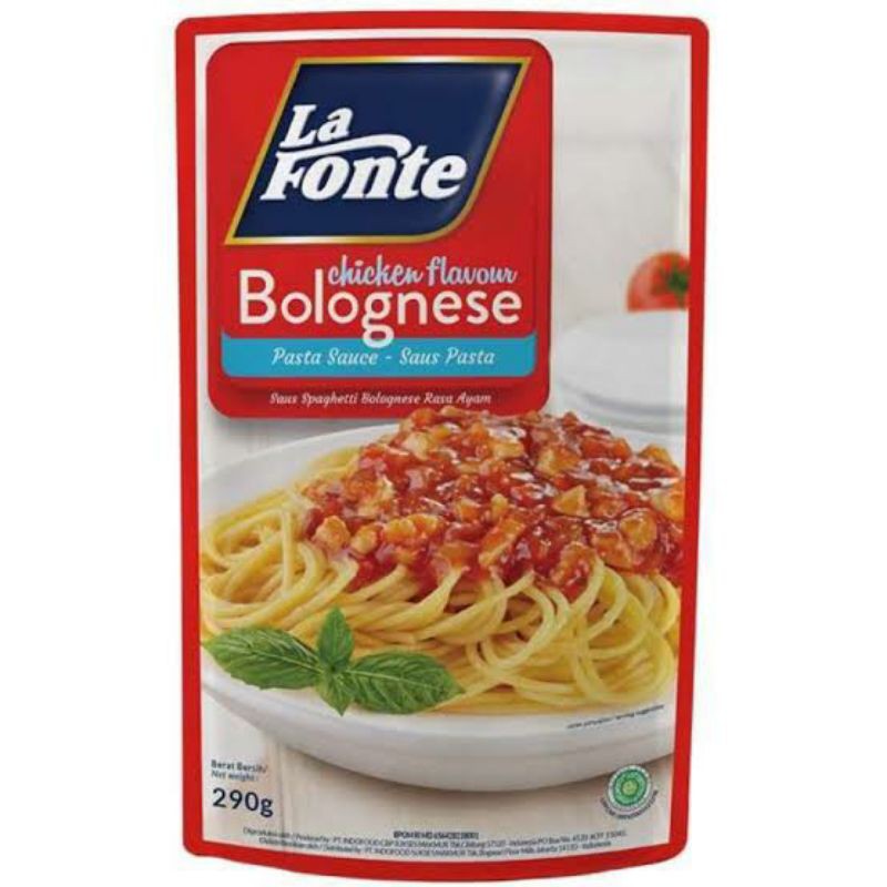 La Fonte Saus Bolognese Pasta 290 gram