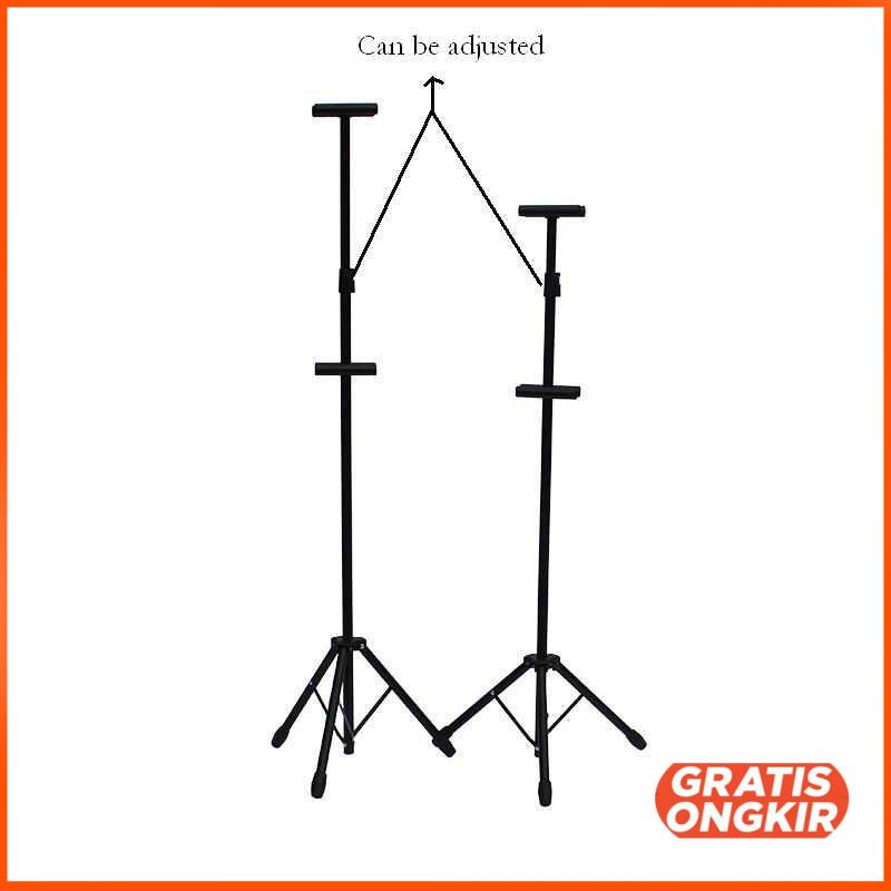 Telescopic Tripod Poster Banner Iklan Stand FC-281223 3 section