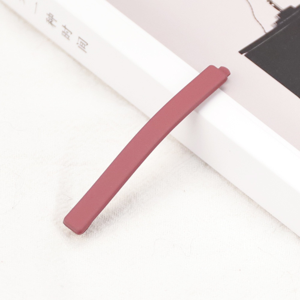 10 Colors Morandi Color Hairpin Female Word Clip Bangs Clip Color Hairpin Headdress