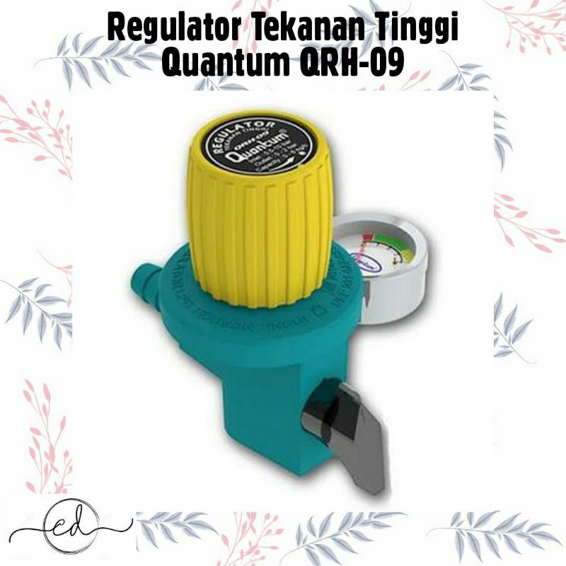 Regulator Gas Tekanan Tinggi Quantum QRH09 / Regulator Quantum High