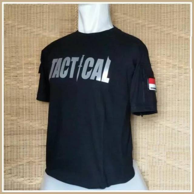 Kaos tactical lengan pendek