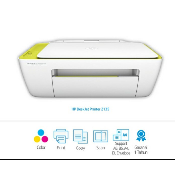 HP Deskjet 1A 2135 All In One Printer