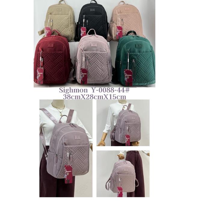 Promo Terbaik Tas Wanita Ransel SIGHMON Original Tas Ransel 3 in 1 Import Fashion Korea Tas Ransel Canvas Import Trendy Waterproof