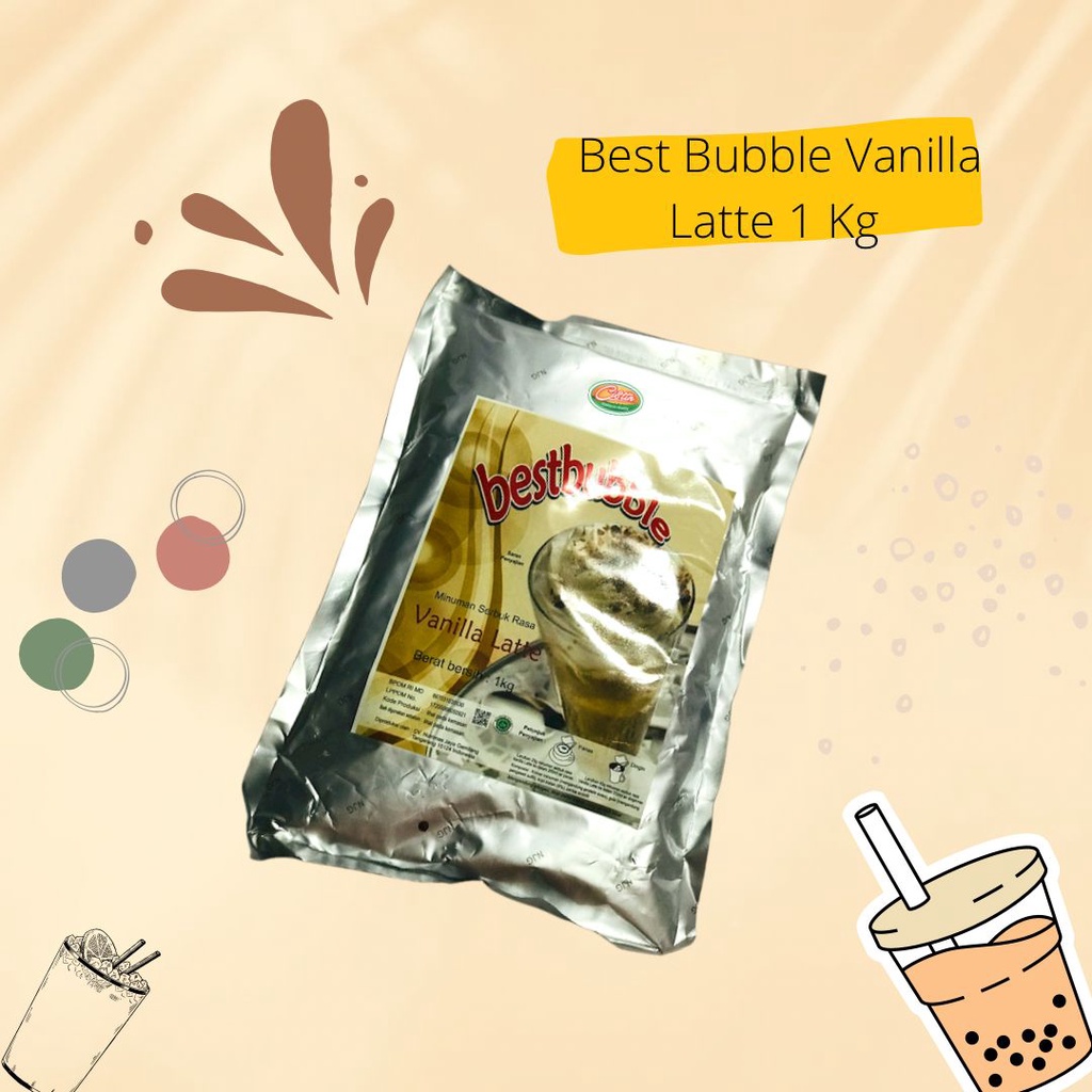 

BEST BUBBLE VANILLA LATTE 1 KG