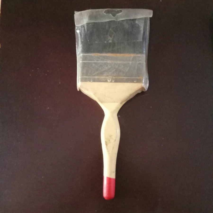 Eterna Kuas Cat 4" Inch 444 Eterna Tebal Kuas Cat Kayu Cat Besi Tembok Kuas Dinding Bulu Hitam Tebal