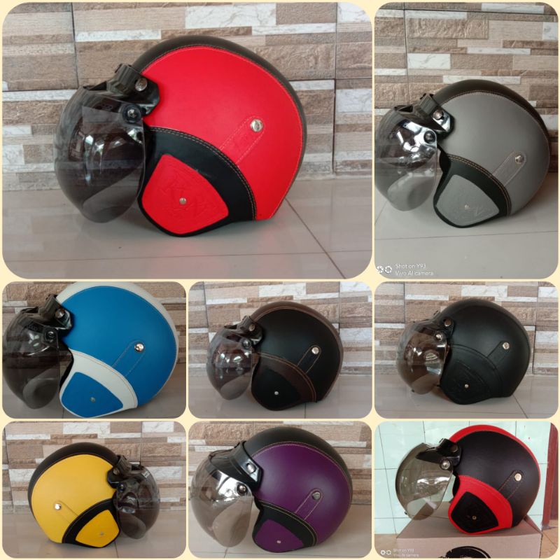 helm. bogo.standart.retro.klasikdewasa.freebox+kacacembung+buble.warp