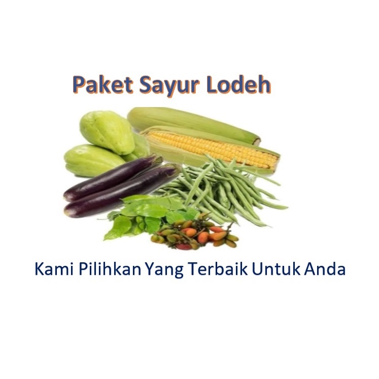 

Paket Sayur Lodeh / Sayur Lodeh Segar / Sayur Bumbu