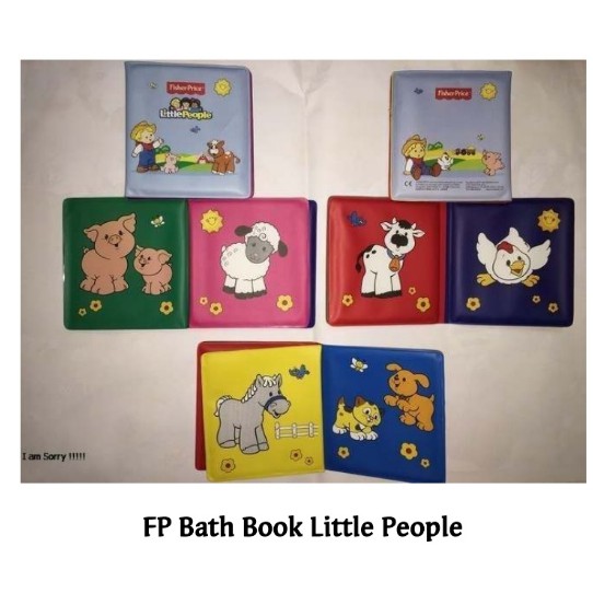 Fisher Price Little People Bath Book