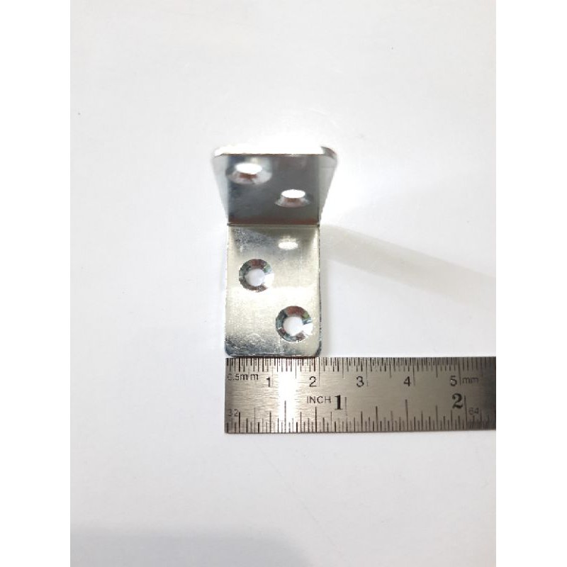 Siku Ambalan L 2cm × 3cm BESI Bracket Penyangga Siku rak Sudut Partisi