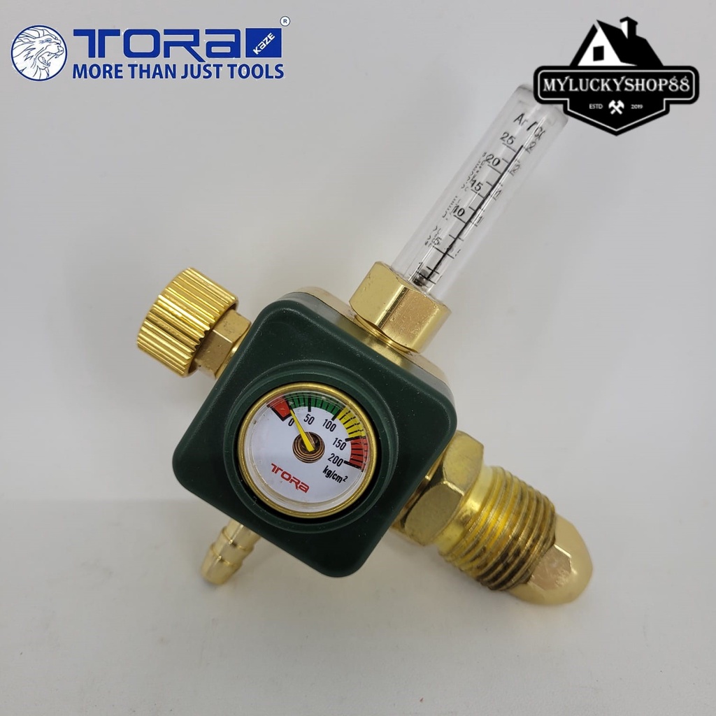 Tora Argon Regulator Welding Tabung Las Mini High Pressure Heavy Duty