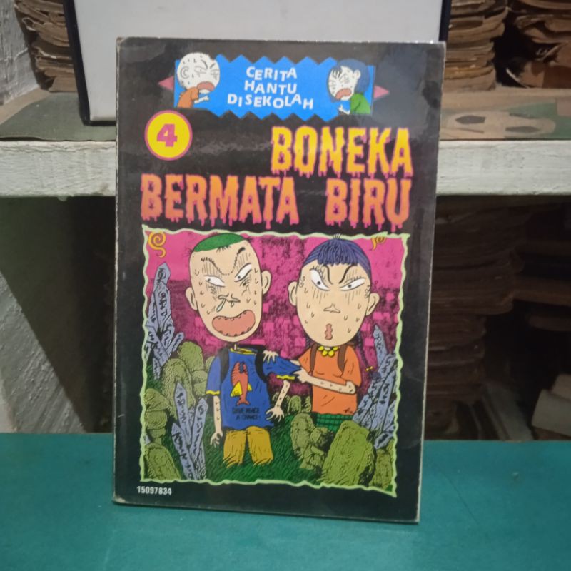 Cerita Hantu Di Sekolah Vol 4 Boneka Bermata Biru Shopee Indonesia