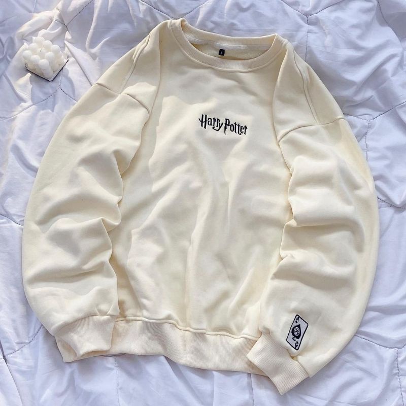 4539 Sweater Bordier Crewneck Wanita | HARRY POTTER Sweater | Korean Style
