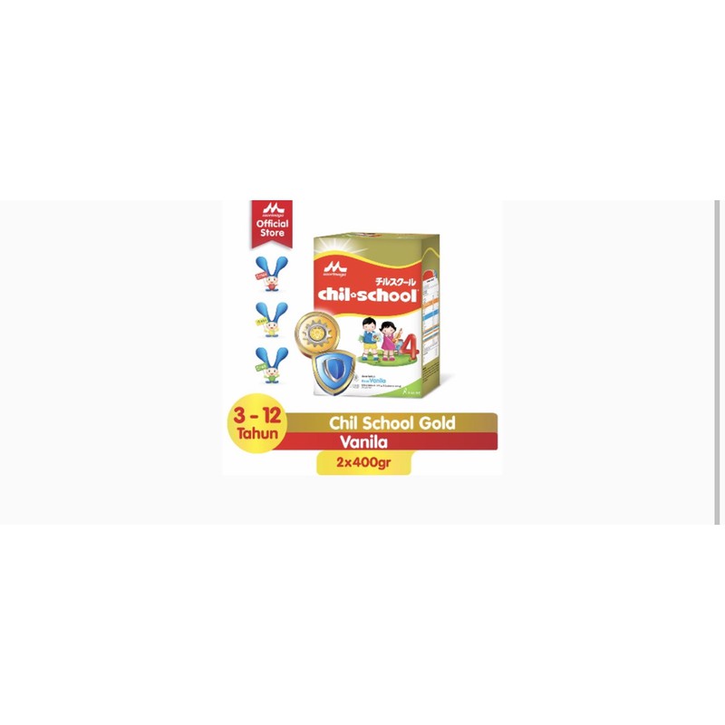 

morinaga chil-school 4 vanila 800g