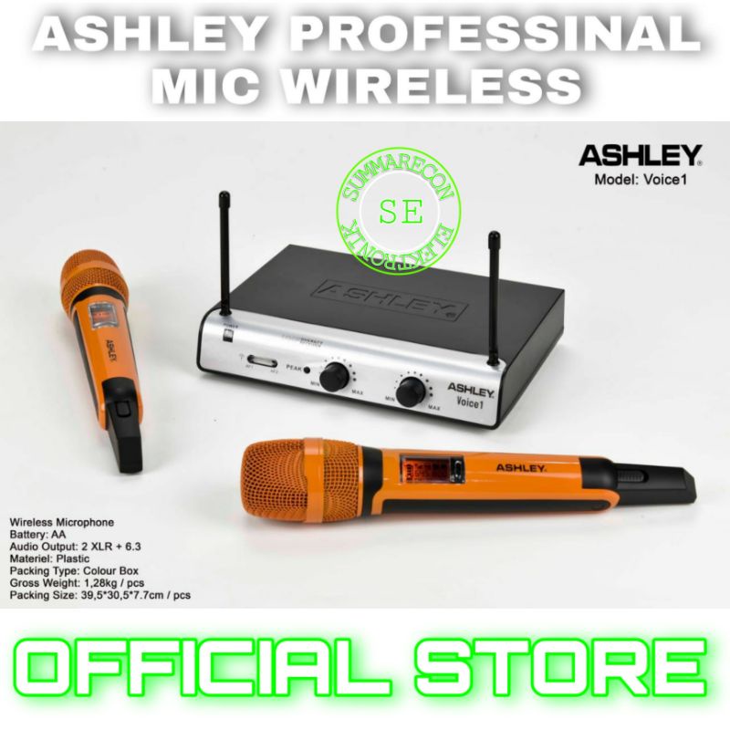 mic wireless ashley original ashley voice 1
