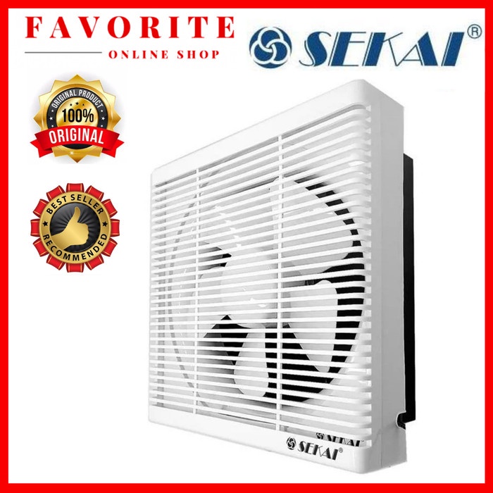 EXHAUST SEKAI WEF 1290 ORIGINAL KIPAS ANGIN DINDING WEF-1290 WEF1290