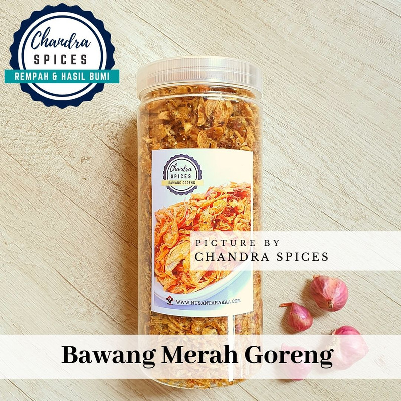 

Bawang merah goreng 400 gr (botol)