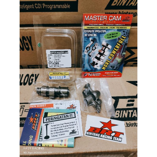SUPER MASTER CAM AS NOKEN AS + RRA TEMPLAR ROLLER BRT MIO KARBU SPORTY MIO OLD MIO SOUL TIPE S2 T1 T