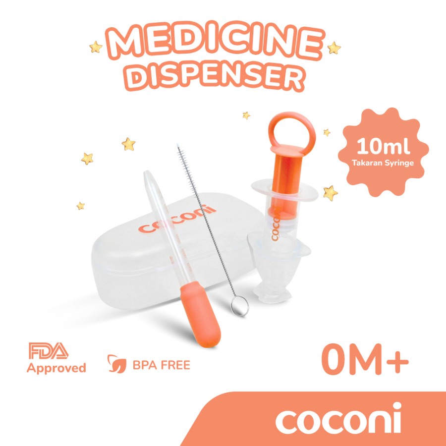 Coconi Medicine Feeding Set / Alat Bantu Minum Obat Anak