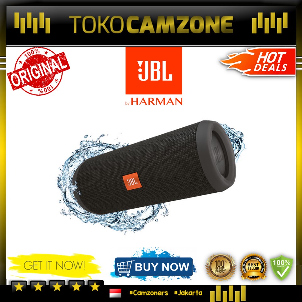 JBL Flip 3 Wireless Portable Bluetooth Speaker