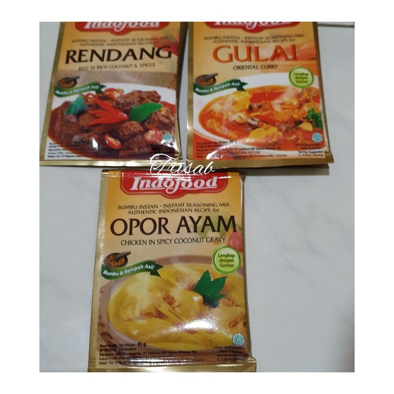 

INDOFOOD racik rendang, gulai, kare