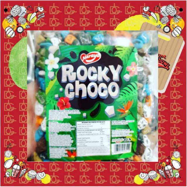 NARAYA ROCKY COKLAT KERIKIL 200gr