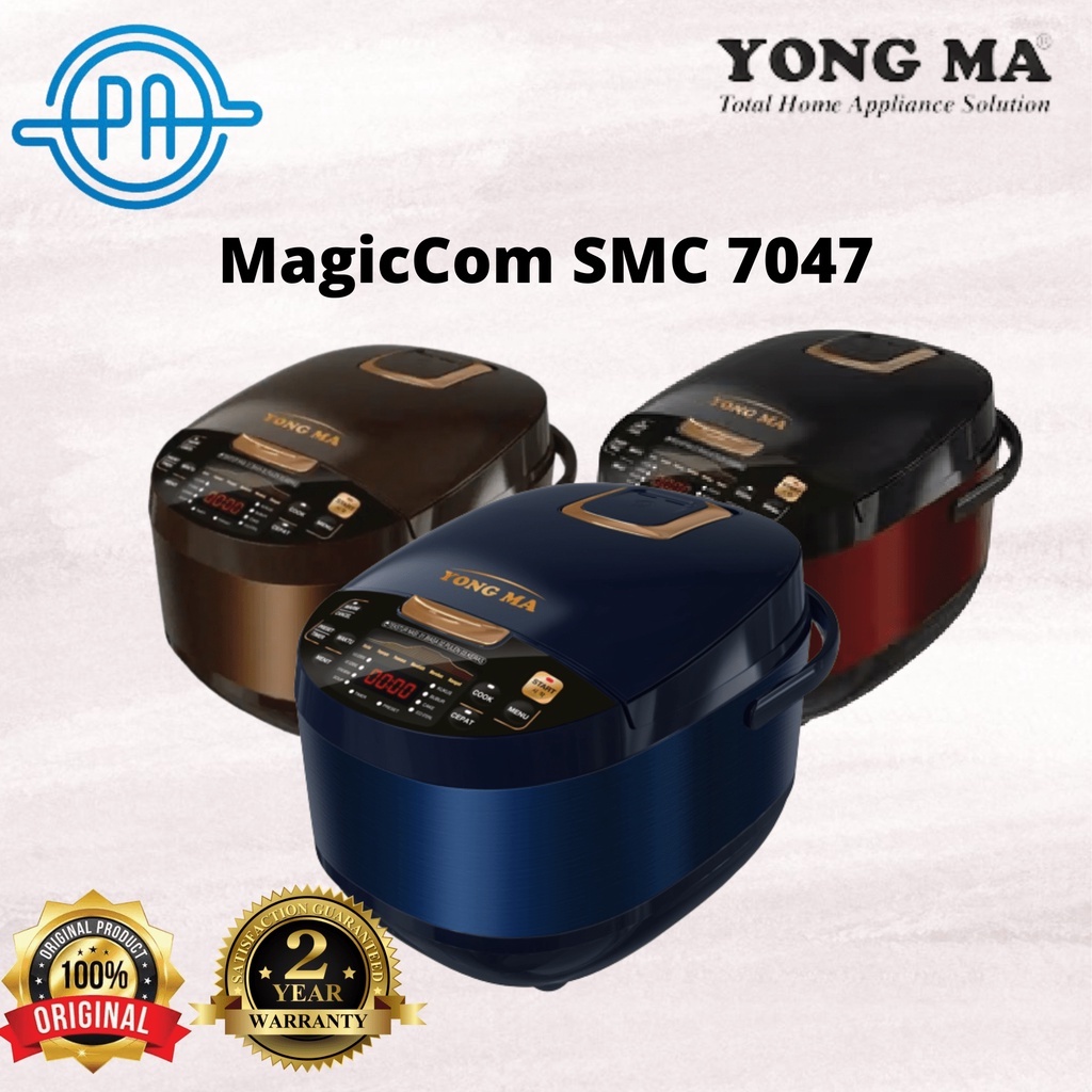 YONGMA MAGICCOM SMC7047 2LTR 7047 RICE COOKER DIGITAL