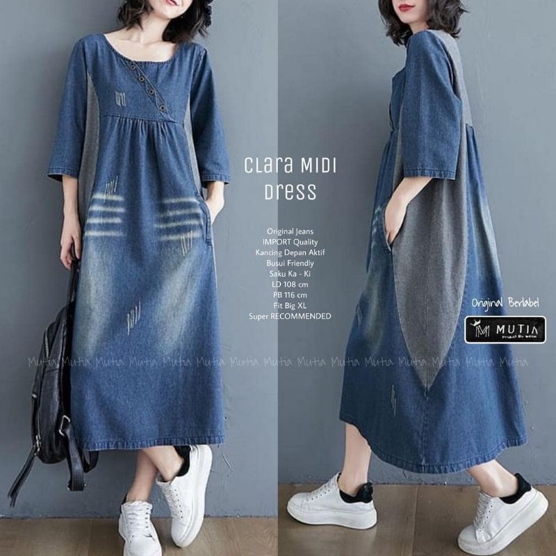 Gamis katun solo gamis jeans ori solo