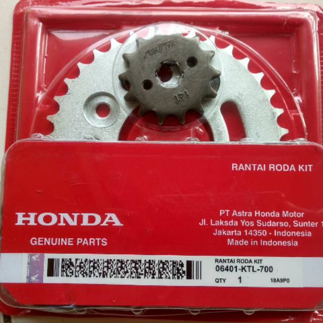 Gear gir set supra fit new karisma supra x 125 revo lama Gear gir set supra fit new karisma supra x 125 revo lama