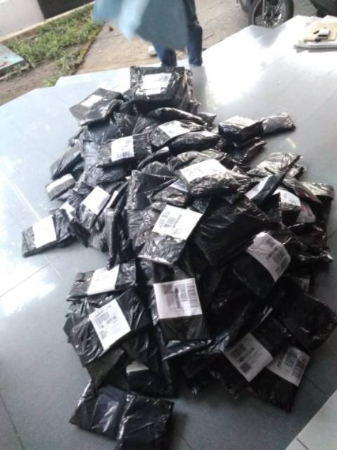 DT OLLSHOP - Kantong Plastik Packing Online Shop Tanpa Plong Tanpa Handle 30x40 Tebal 0.3