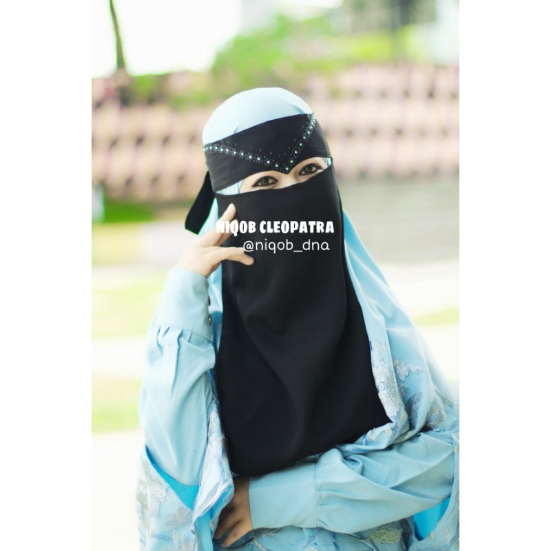 Niqab Bandana Elang Cleopatra Cadar Niqob Viral Termurah By Habbabah