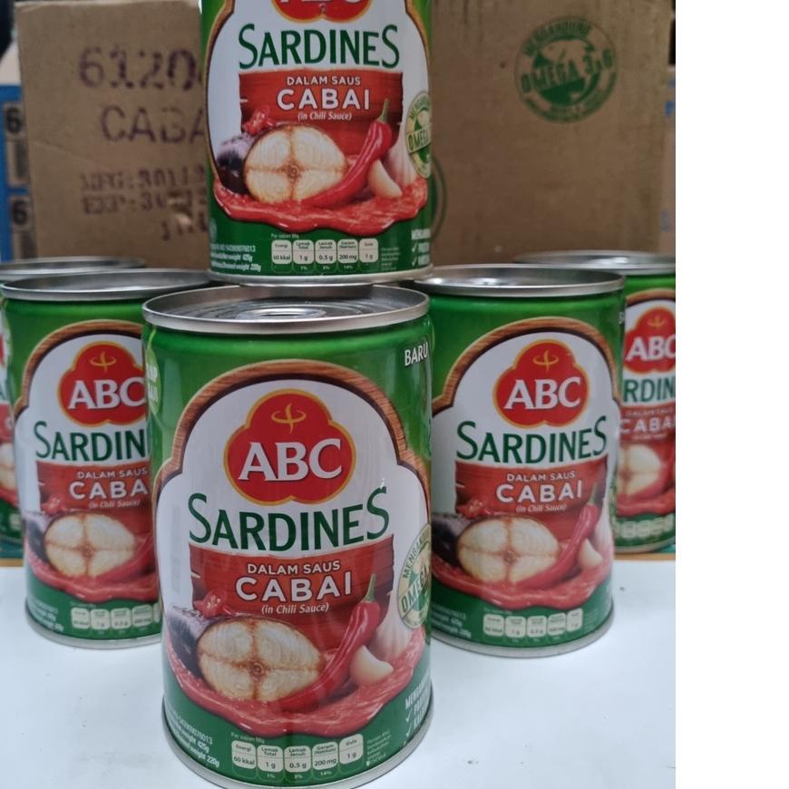 

GF6♛ ABC Sarden Saus Cabai 425 g Oke Price